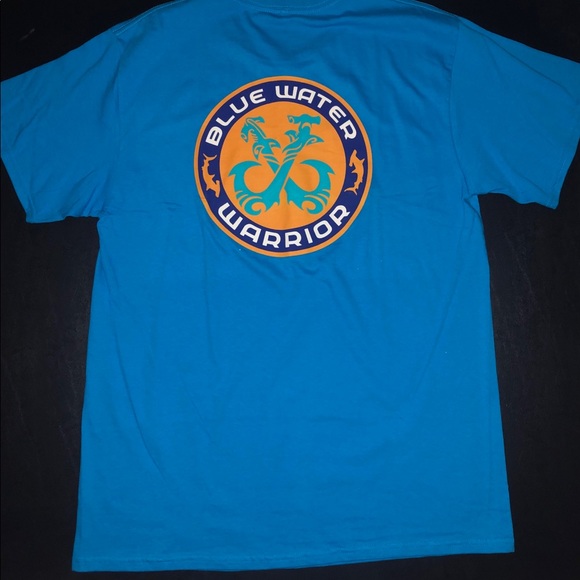 Blue Water Warrior T-Shirt - Picture 4 of 4